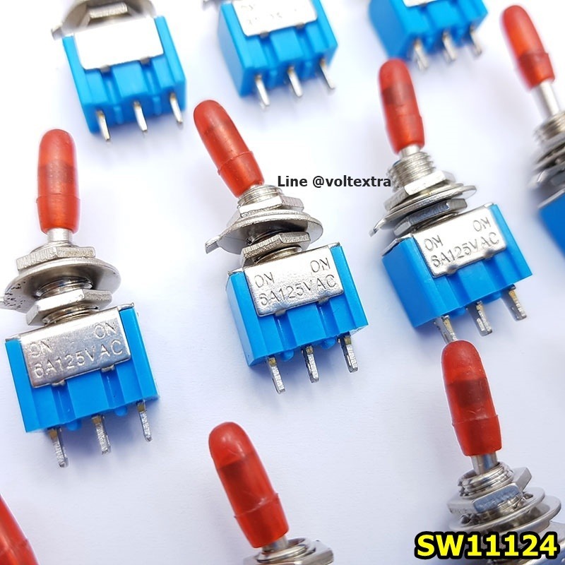 สวิทช์โยกเล็ก ON-OFF 3 ขา