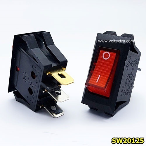 สวิทช์มีไฟ 220 V 3ขา (อย่างดี)