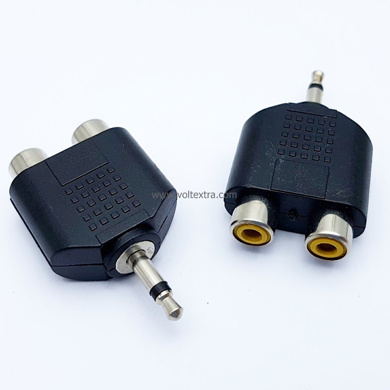 แจ็ค 3.5mm to RCA 2 ทาง MONO