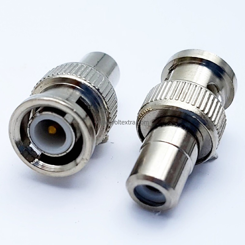 ปลั๊ก BNC ท้ายแจ๊ค RCA