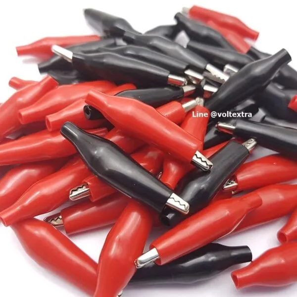 ปากคีบจระเข้หุ้มยาง กลาง