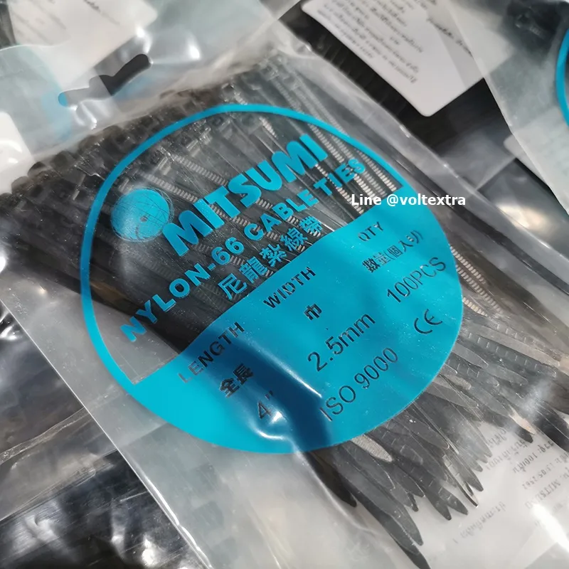 เคเบิ้ลไทร์ 4 นิ้ว สีดำ