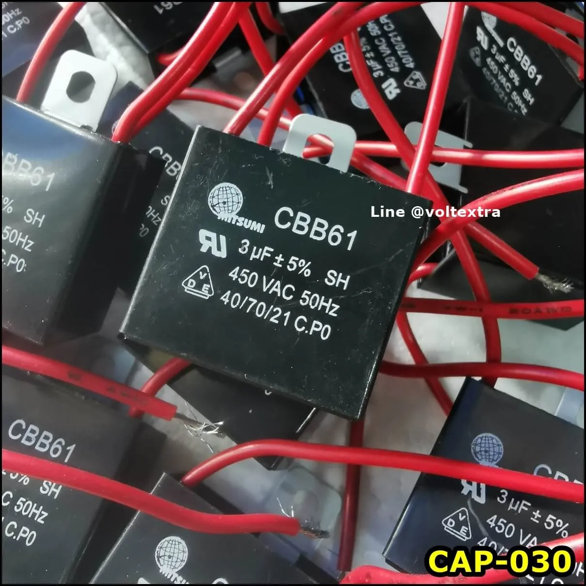 คาปาพัดลม 3.0uF