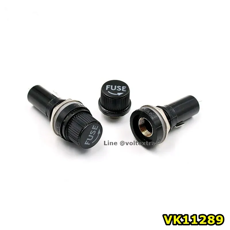 กระบอกฟิวส์ติดแท่นขนาด 30 ม.ม.